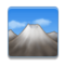 Snow-Capped Mountain emoji on Samsung